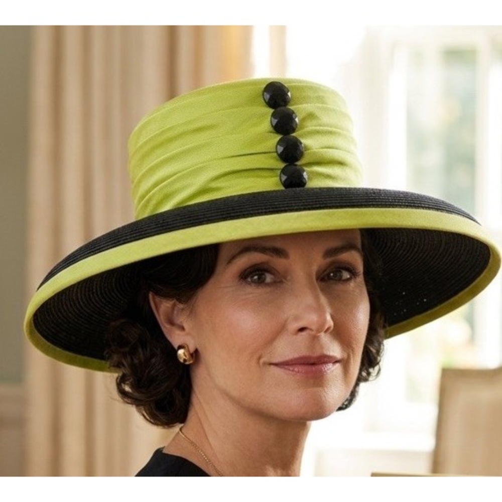 new Whittall & Shon green button down Hat Church